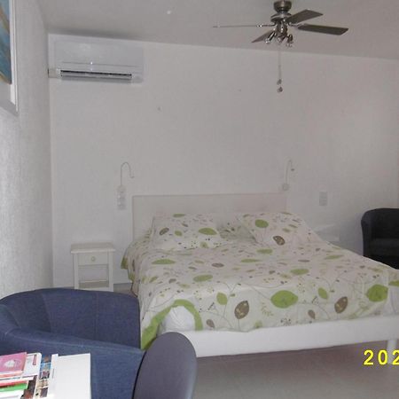 Rez De Chaussee Studio Climatise Dans Villa 에그모르트 외부 사진